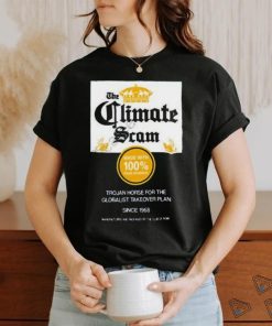 Limited Wide awake media store climate scam trojan horse for the globalist takeover plan art design t shirt