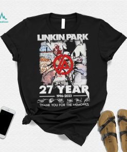 Linkin Park 27 Years 1966 – 2023 Thank You For The Memories T Shirt