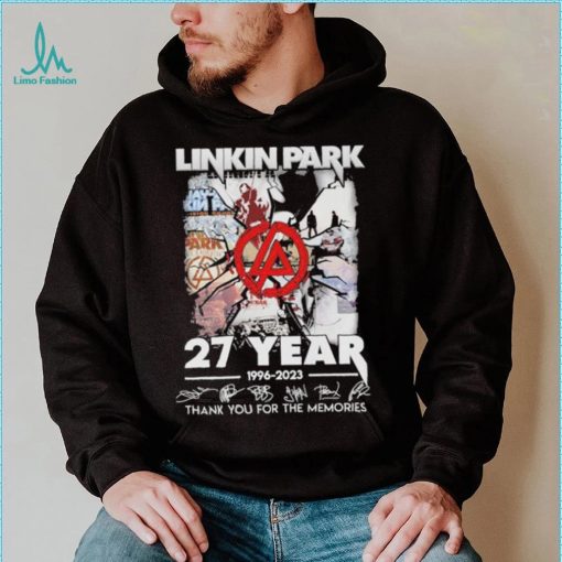 Linkin Park 27 Years 1966 – 2023 Thank You For The Memories T Shirt