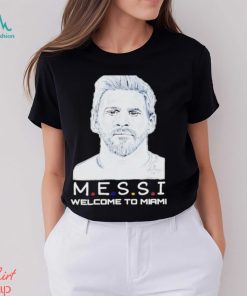 Lionel Messi Welcome to Miami t shirt