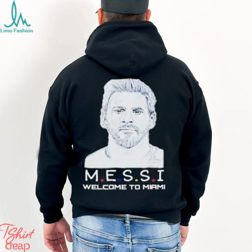 Lionel Messi Welcome to Miami t shirt