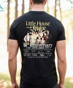 Little House On The Prairie 50th Anniversary 1974 2024 Thank You For The Memories Signatures Shirt