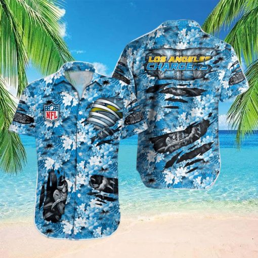 Los Angeles Chargers NFL Hawaiian Shirt