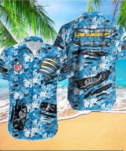 Los Angeles Chargers NFL Hawaiian Shirt