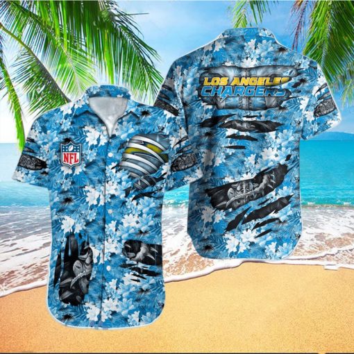 Los Angeles Chargers NFL Hawaiian Shirt