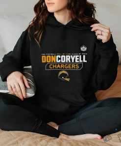 Los Angeles Chargers Pro Football Hall Of Fame Class Of 2023 Don Coryell shirt