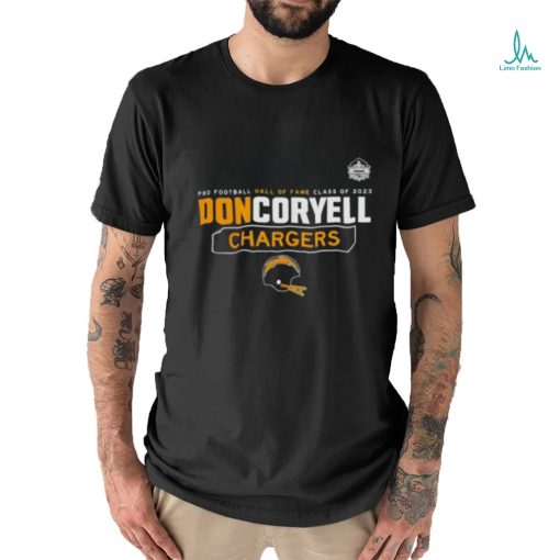 Los Angeles Chargers Pro Football Hall Of Fame Class Of 2023 Don Coryell shirt