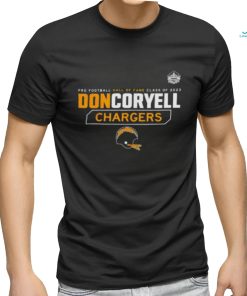 Los Angeles Chargers Pro Football Hall Of Fame Class Of 2023 Don Coryell shirt