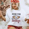 Los Angeles Dodgers Here For The Hotdogs Shirt