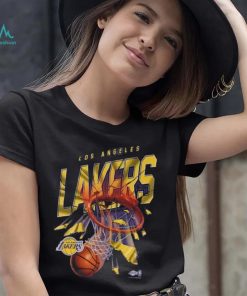 Los Angeles Lakers Nike Shattered Logo T Shirt