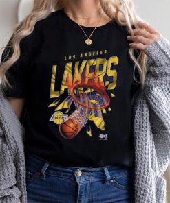 Los Angeles Lakers Nike Shattered Logo T Shirt