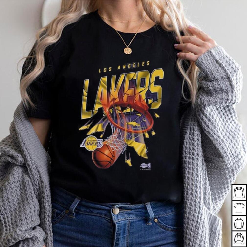 Los Angeles Lakers Nike Shattered Logo T Shirt Los Angeles Lakers Nike Shattered Logo T Shirt