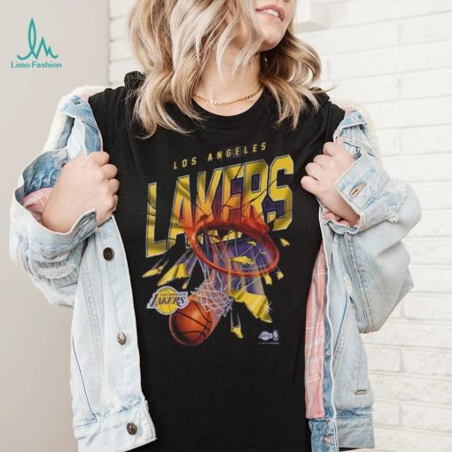 Los Angeles Lakers Nike Shattered Logo T Shirt