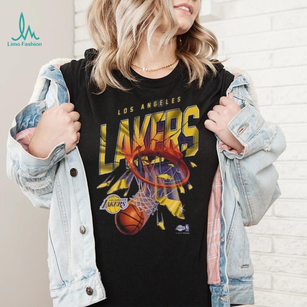 Los Angeles Lakers Nike Shattered Logo T Shirt Los Angeles Lakers Nike Shattered Logo T Shirt
