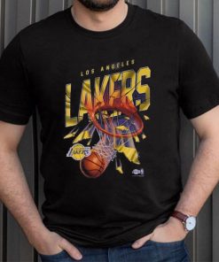 Los Angeles Lakers Nike Shattered Logo T Shirt