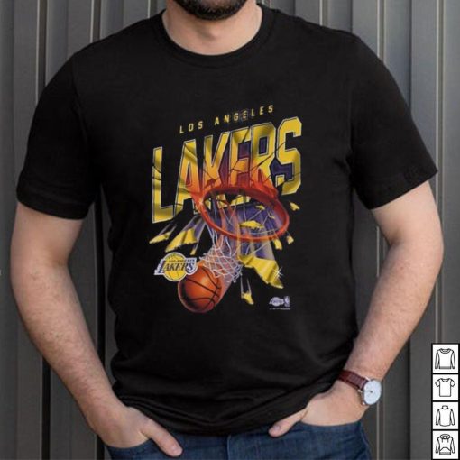 Los Angeles Lakers Nike Shattered Logo T Shirt