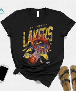Los Angeles Lakers Nike Shattered Logo T Shirt