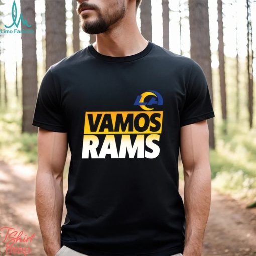 Los Angeles rams vamos American foolball logo shirt