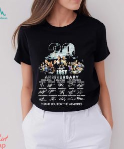 Lost Film 20 Years Anniversary 2004 2024 Memories signatures Shirt