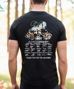 Lost Film 20 Years Anniversary 2004 2024 Memories signatures Shirt