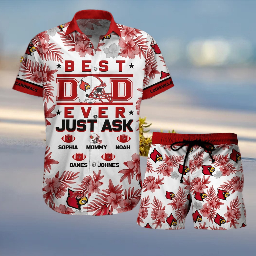 Louisville Cardinals Trending Hawaiian Shirt Gift For Men Women