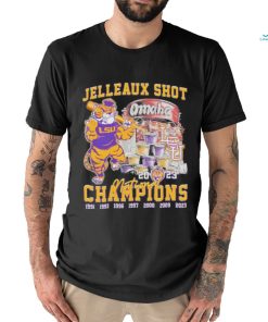Lsu Tigers Jelleaux Shot Omaha National Champions 2023 T Shirt