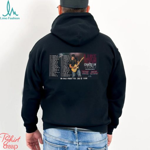 Luke Bryan tour 2023 poster shirt