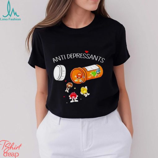 M & M anti depressants shirt