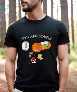 M & M anti depressants shirt