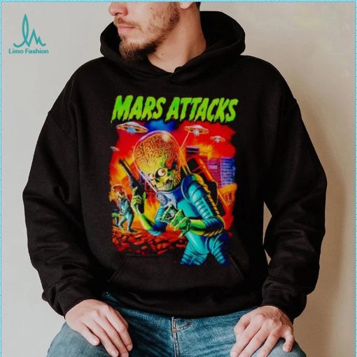 MARS ATTACKS ALIEN BLAST SHIRT