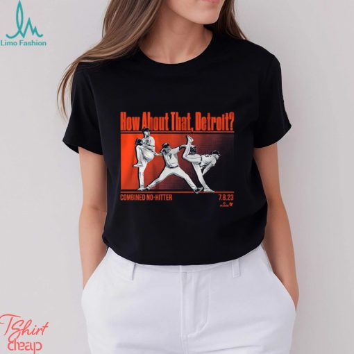 MATT MANNING, JASON FOLEY, ALEX LANGE COMBINED NO HITTER T SHIRT