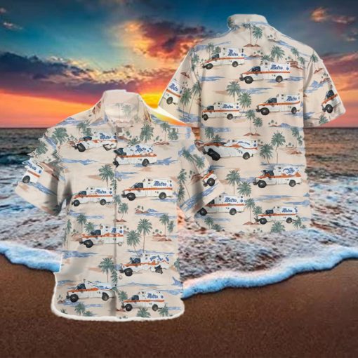 METRO AMBULANCE Hawaiian Shirt Best Style For Men Women