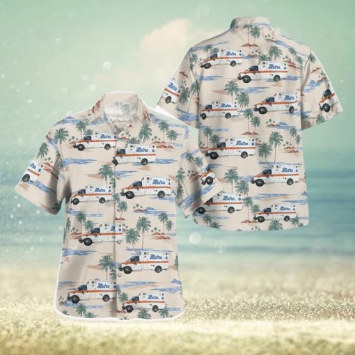 METRO AMBULANCE Hawaiian Shirt Best Style For Men Women