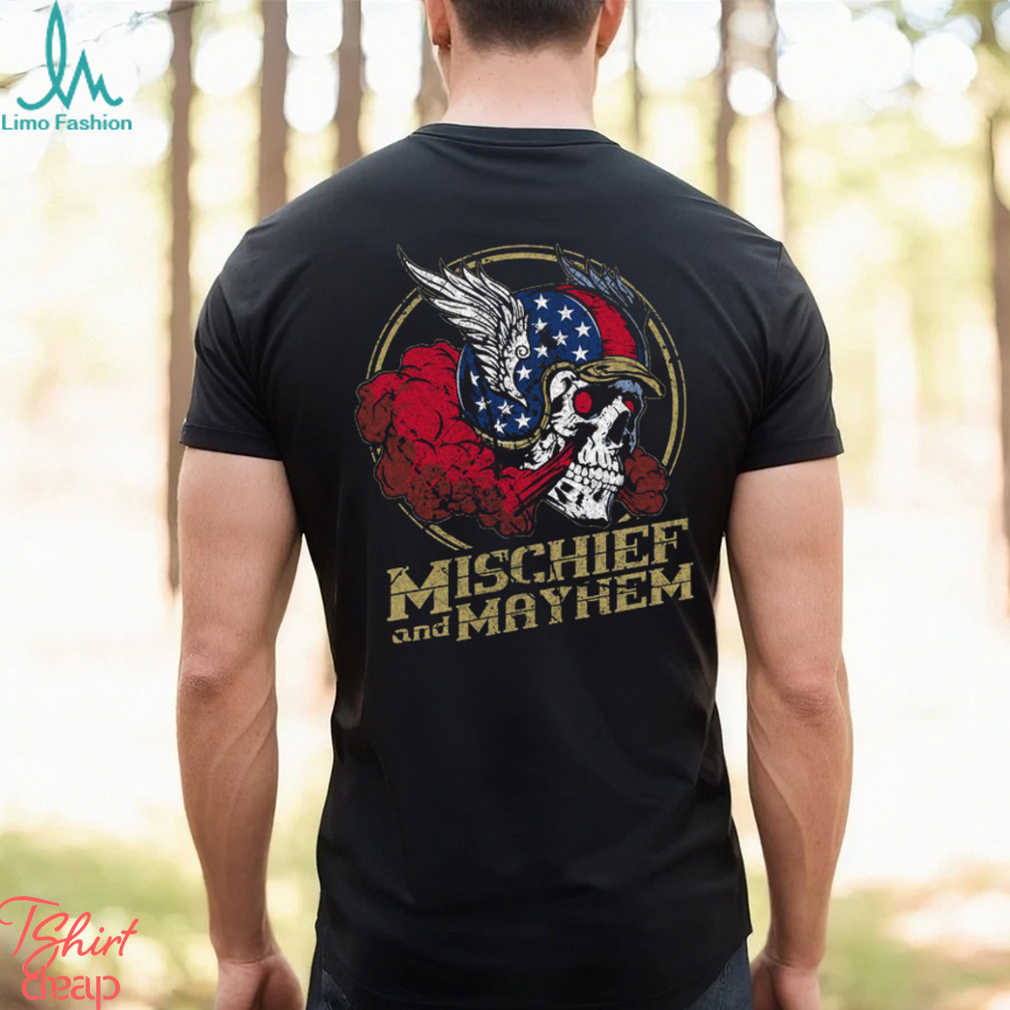 MISCHIEF AND MAYHEM T SHIRT MISCHIEF AND MAYHEM T SHIRT