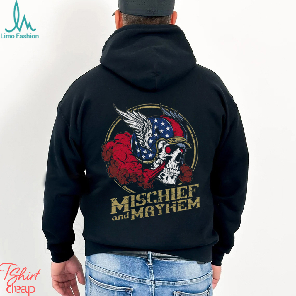 MISCHIEF AND MAYHEM T SHIRT MISCHIEF AND MAYHEM T SHIRT