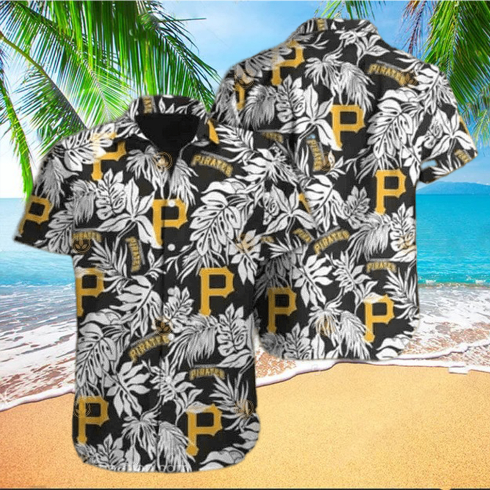 MLB Pittsburgh Pirates Hawaiian Shirt Tropical Palm Trees Pattern Gift For  Him - HawaiianShirtsStore