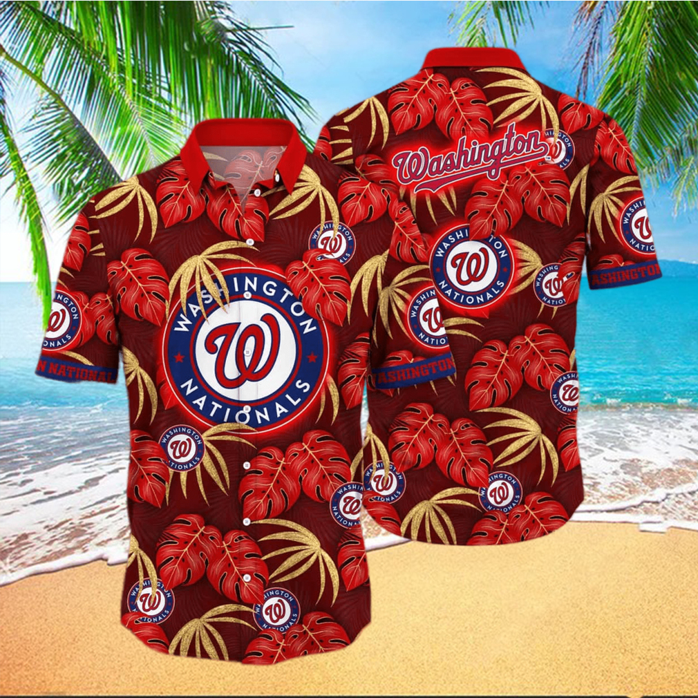 Personalized Name Washington Nationals MLB Hawaiian Shirt, Nationals  Baseball Gifts Summer Flower Hawaii Tshirt - Family Gift Ideas That  Everyone Will Enjoy