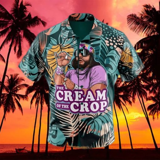 Macho Man The Cream Of The Crop Pro Wrestling Hawaiian Shirt