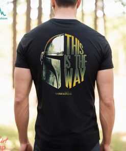 Mandalorian This Is The Way Helmet Star Wars T Shirt