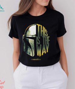 Mandalorian This Is The Way Helmet Star Wars T Shirt, hoodie, sweater, long sleeve and tank top Mandalorian This Is The Way Helmet Star Wars T Shirt