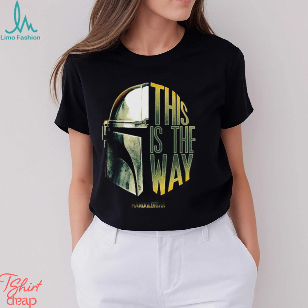 Mandalorian This Is The Way Helmet Star Wars T Shirt Mandalorian This Is The Way Helmet Star Wars T Shirt