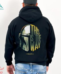 Mandalorian This Is The Way Helmet Star Wars T Shirt, hoodie, sweater, long sleeve and tank top Mandalorian This Is The Way Helmet Star Wars T Shirt
