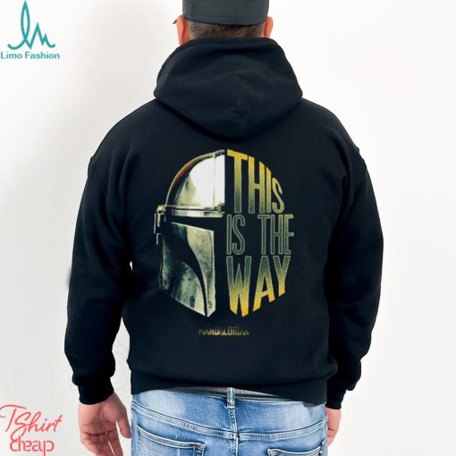 Mandalorian This Is The Way Helmet Star Wars T Shirt