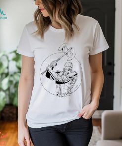 Mango the Lizard soldier art shirt