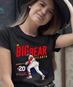 Marcell Ozuna Atlanta Braves The Big Bear Atlanta signature shirt - Limotees