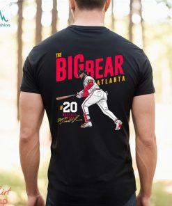 Marcell Ozuna Atlanta Braves The Big Bear Atlanta signature shirt - Limotees