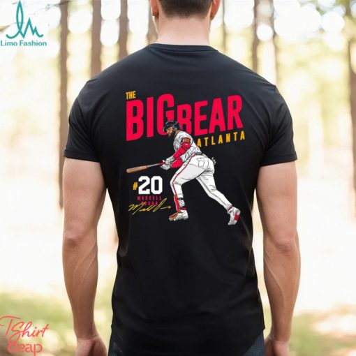 Marcell Ozuna Atlanta Braves The Big Bear Atlanta signature shirt