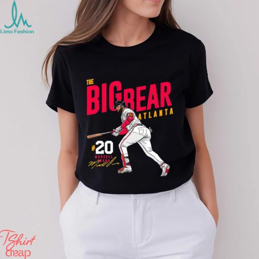Marcell Ozuna Atlanta Braves The Big Bear Atlanta signature shirt