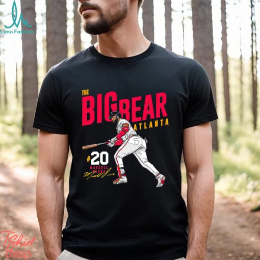 Marcell Ozuna Atlanta Braves The Big Bear Atlanta signature shirt