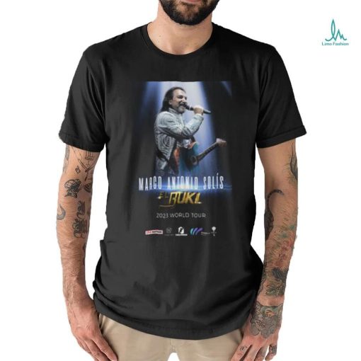 Marco Antonio Solis El Buki World Tour 2023 shirt